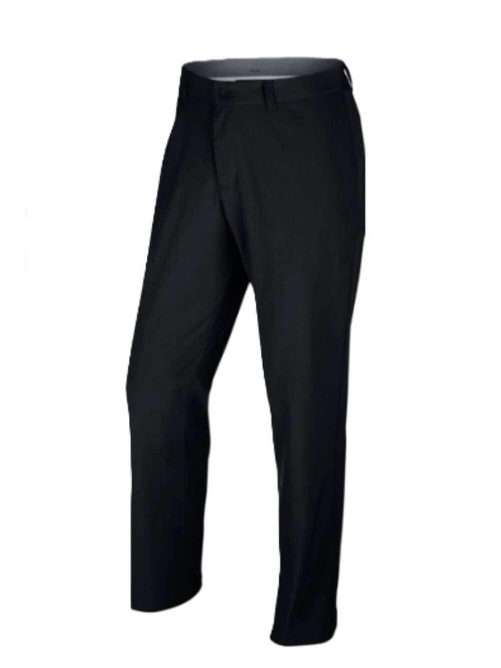 Nike Golf Dri FIT Flat Front Stretch Woven Pants Black Mens Size 36